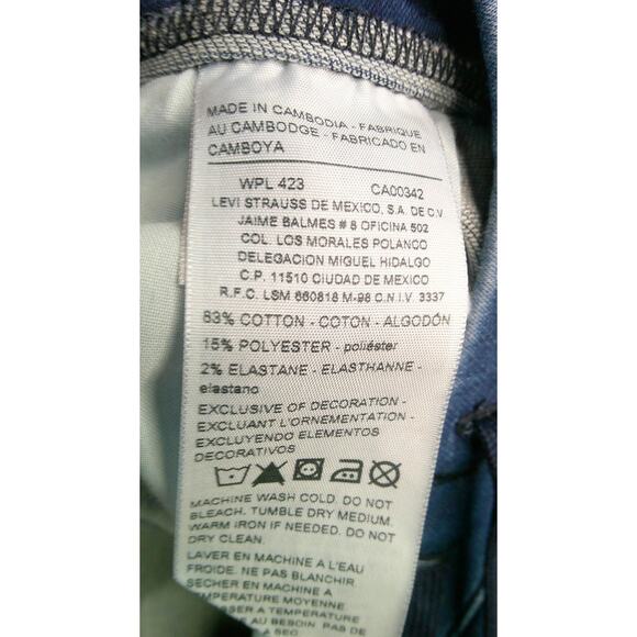 Signature Levi Strauss Jogger - Roll up Women's 12 W31 Jeggings - Picture 6 of 7